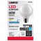 6Pk - Satco 4.5w G25 Globe LED 5000K Medium Base White Dimmable - 40w equiv